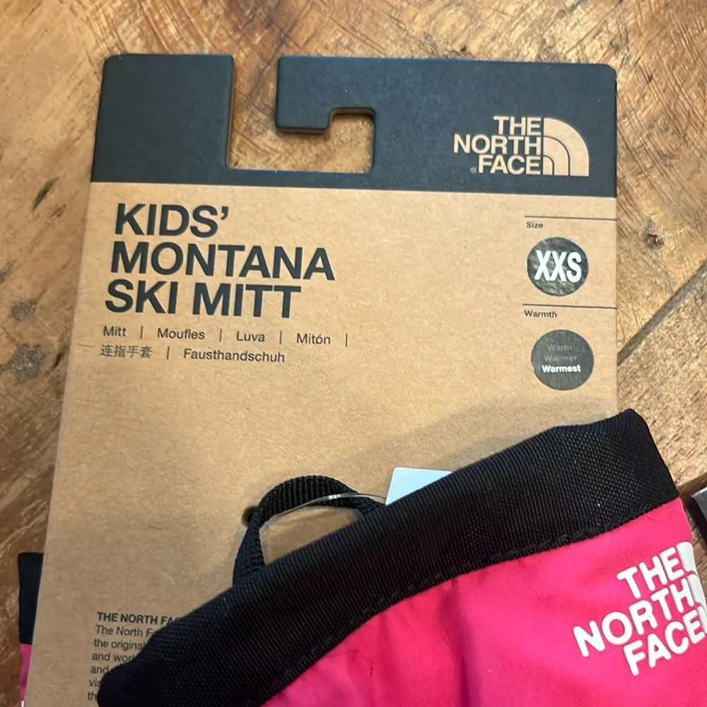 NWT North Face Kids Montana Ski Mitts